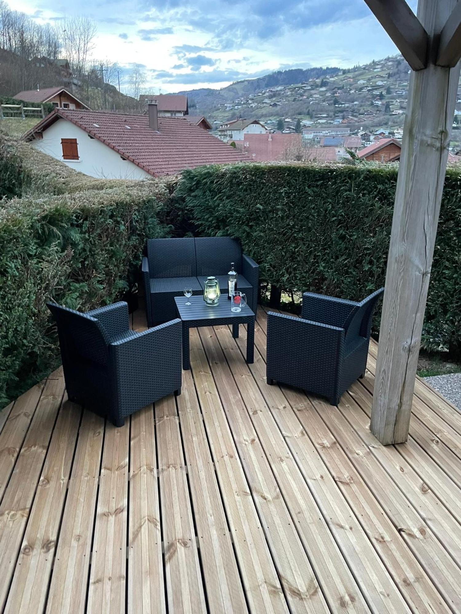 Ferienwohnung Cocon Des Chaumes La Bresse Exterior foto